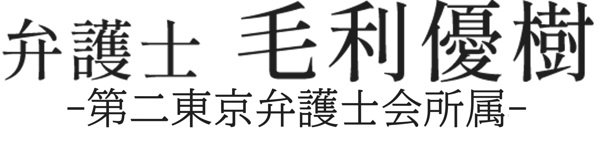 千葉の弁護士 毛利優樹